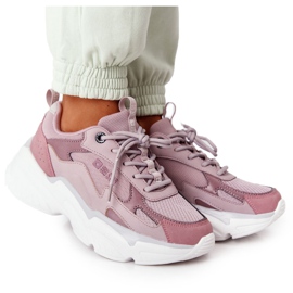 Scarpe Sportive Donna Memory Foam Big Star HH274258 Viola rosa