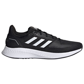 Adidas Runfalcon 2.0 scarpe da donna nere e bianche FY5946 bianco nero