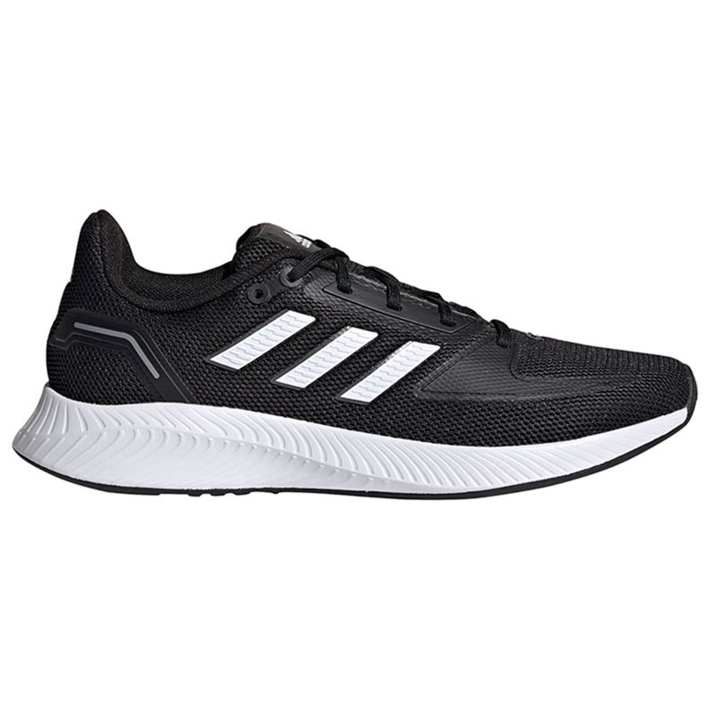 Adidas Runfalcon 2.0 scarpe da donna nere e bianche FY5946 bianca nero