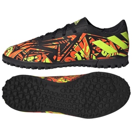 Scarpe da calcio Adidas Nemeziz Messi.4 Tf Jr FW7311 multicolore arancia