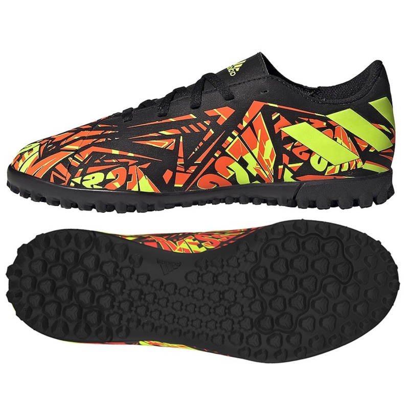 Scarpe da calcio Adidas Nemeziz Messi.4 Tf Jr FW7311 multicolore arancia