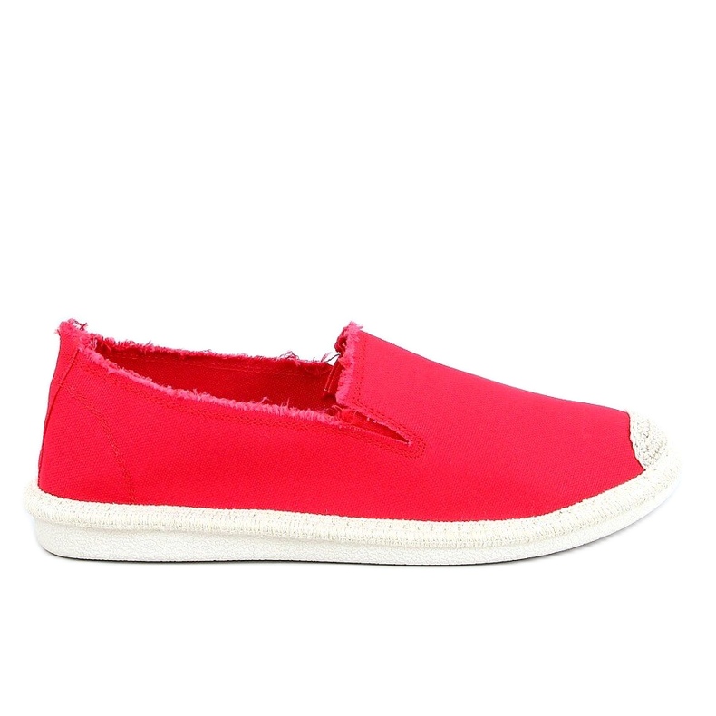 Espadrillas da donna rosse 7105 Red rosso