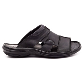 Polbut Pantofole da uomo 358 nere nero
