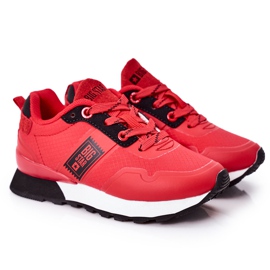 Scarpe sportive per bambini Memory Foam Big Star HH374173 Rosse rosso