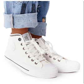 Sneakers Alte da Donna Big Star HH274149 Bianche bianca