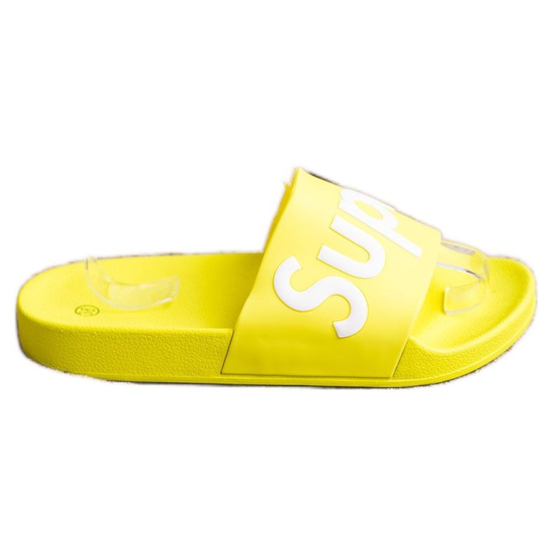 Seastar Pantofole in super gomma verde giallo