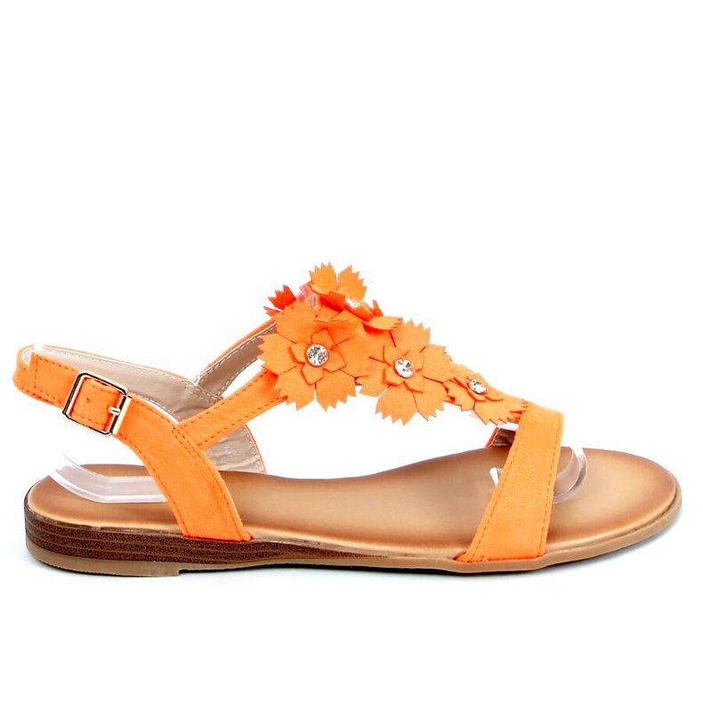 Sandali da donna arancioni F3273 Arancione arancia