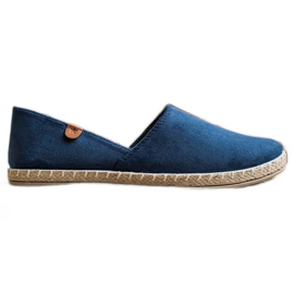 SHELOVET Espadrillas blu navy slip-on