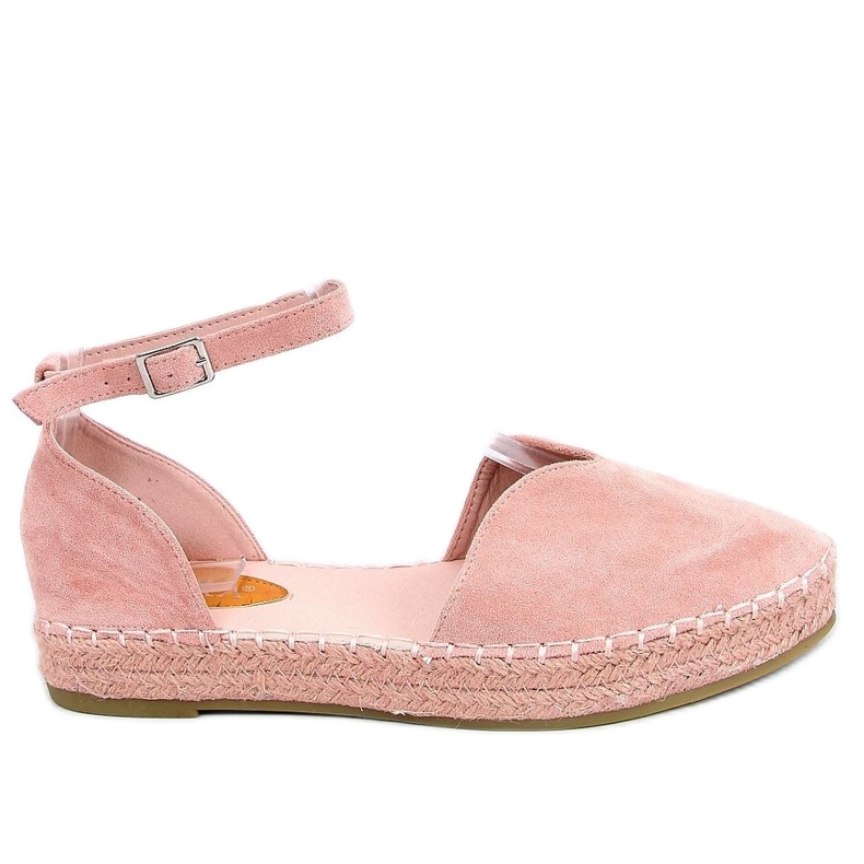 Espadrillas da donna con cut-out rosa 1219 Pink