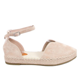 Espadrillas da donna con cut out beige 1219 Beige