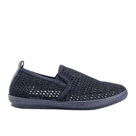 Sneakers traforate Mallory blu navy