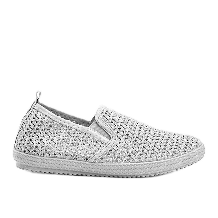 Sneakers traforate Mallory grigie grigio