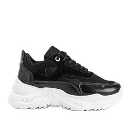 Sneakers nere con suola spessa Kail nero