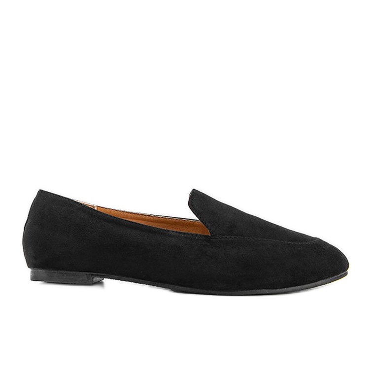 Mocassini neri in eco camoscio di Devyn nero