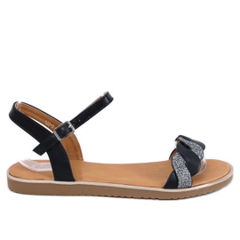 Sandali neri da donna 123-5 Black nero
