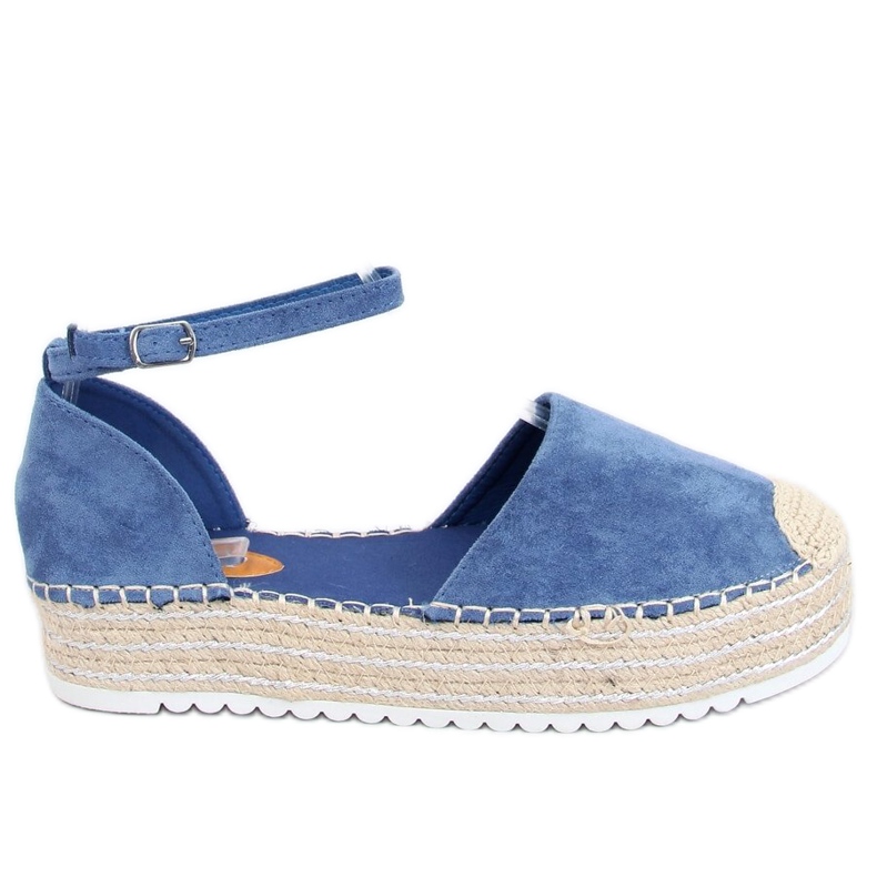 Espadrillas, sandali blu 2138 Blue