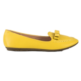 SHELOVET Signori Gialli Con Ecopelle giallo