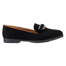 SHELOVET Eleganti Signori Con Cubic Zirconia nero