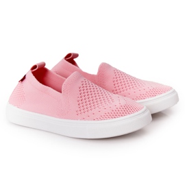 Sneakers da bambino Big Star HH374103 rosa slip-on