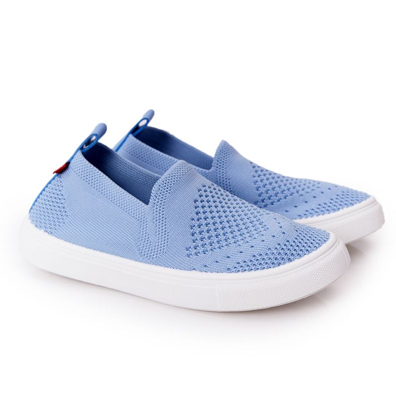 Sneakers Slip-On Big Star HH374108 per bambini blu