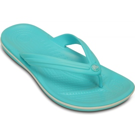 Pantofole Crocs Donna Crocband Flip Blu 11033 4DY