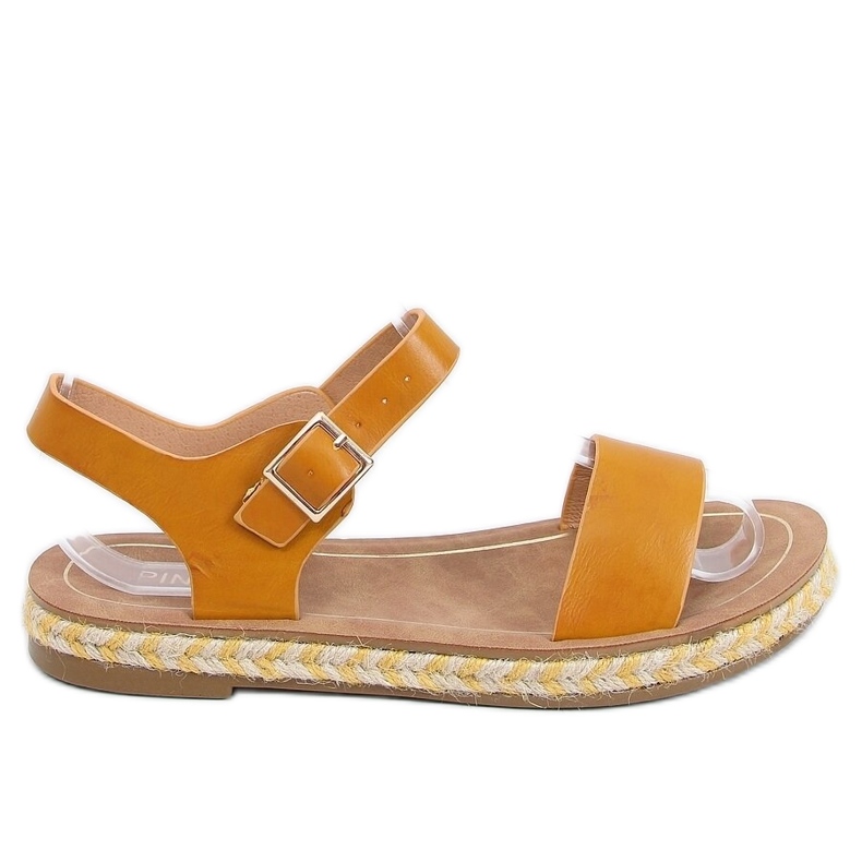 Sandali espadrillas honeyTH005 Giallo