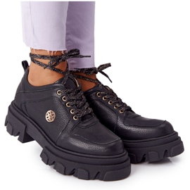 Lewski Shoes Scarpe Oxford in Pelle Lewski 3011-0 Nere nero