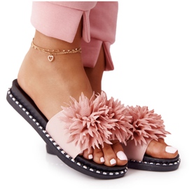 Ciabatte In Gomma Con Getti Vinceza 20-30101 Rosa