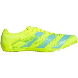 Scarpe da uomo adidas Sprintstar chiodate verdi FW2237 verde