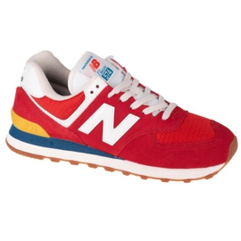 Scarpe New Balance M ML574HA2 rosso