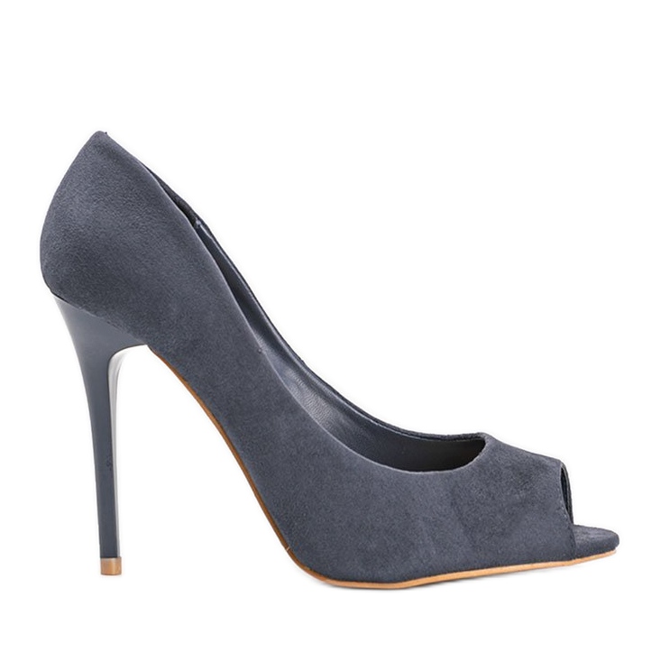 Décolleté con tacco a spillo Janessa blu