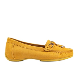 Mocassini Darren color senape giallo