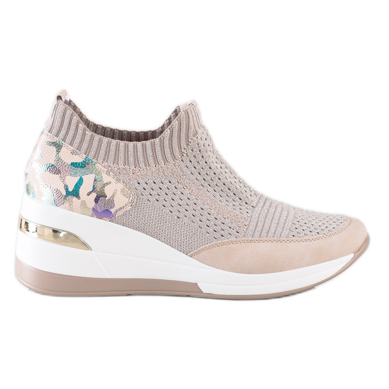 ARTIKER Sneakers Slip-On con stampa Moro rosa multicolore