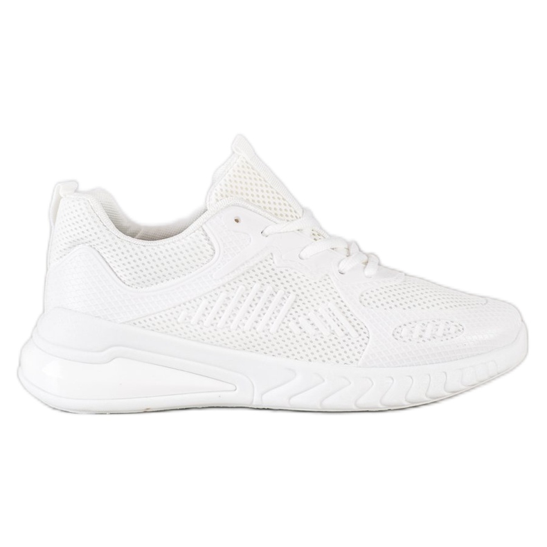SHELOVET Scarpe sportive traforate bianca