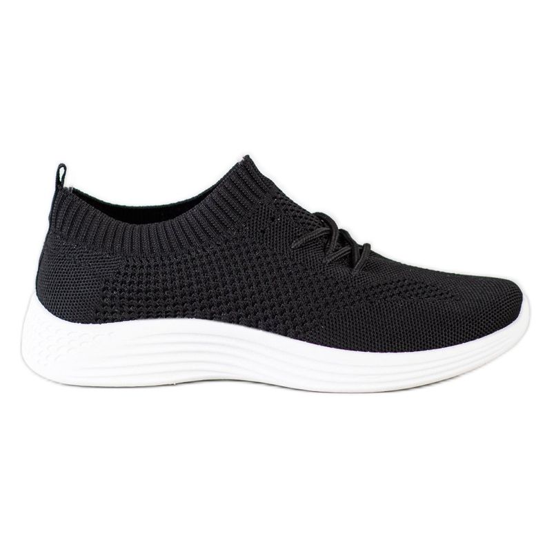 SHELOVET Scarpe sportive slip-on nero