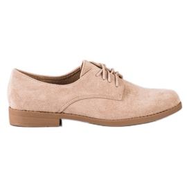 SHELOVET Scarpe classiche stringate beige