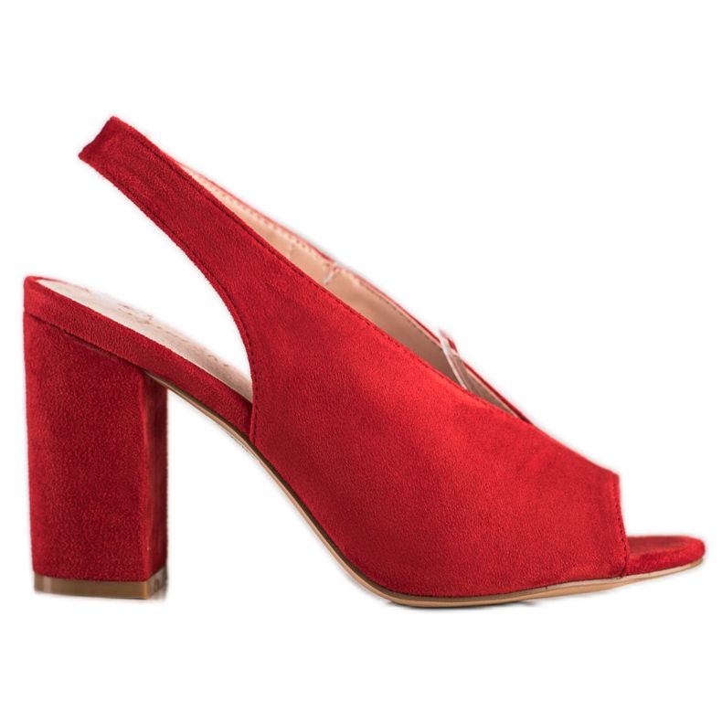 S. BARSKI Sandali costruiti S.BARSKI rosso