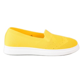 Via Giulia  Slipon sulla piattaforma giallo