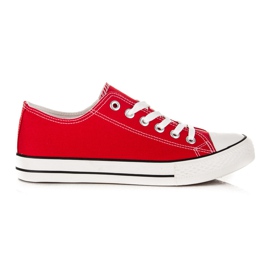 Seastar Scarpe da ginnastica per il tempo della scuola rosso