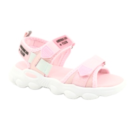 American Club Girls 'Pink Sports Sandals RL32/21 rosa