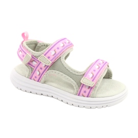American Club RL39/21 Sandali con soletta in pelle, viola