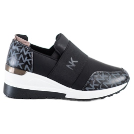 SHELOVET Sneakers nere senza lacci nero