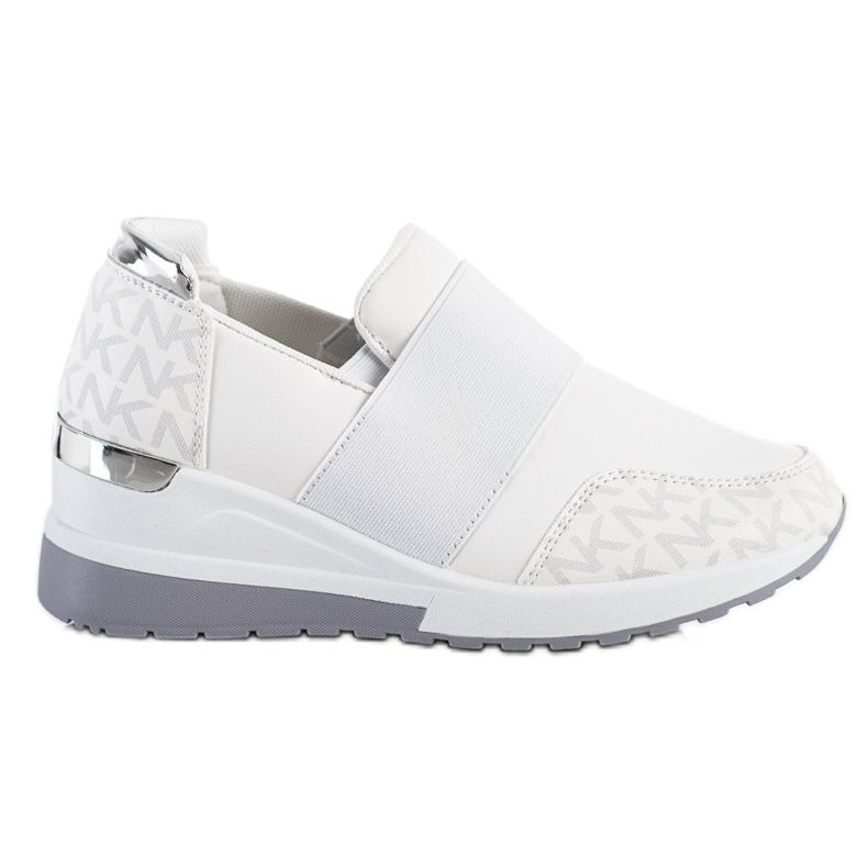 SHELOVET Sneakers bianche senza lacci bianca