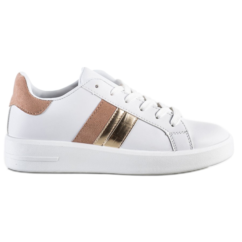 SHELOVET Scarpe da ginnastica bianche casual bianca