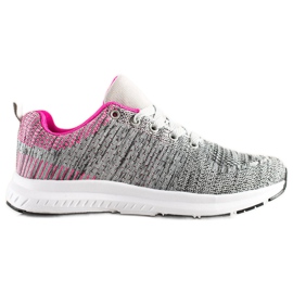 SHELOVET Sneakers grigio chiaro multicolore