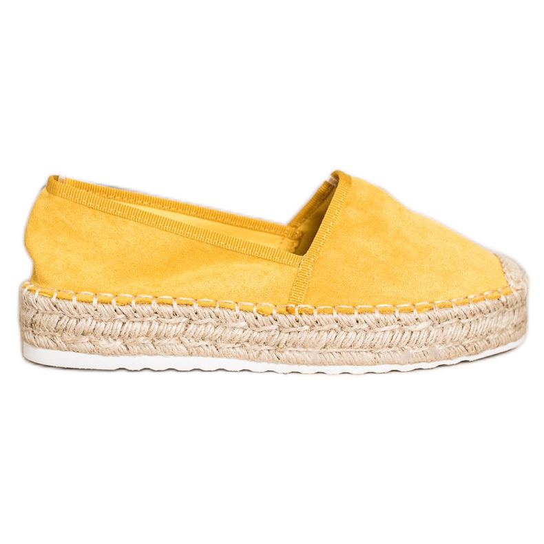 Seastar Espadrillas in pelle scamosciata gialla giallo