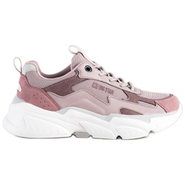 Sneakers da donna Big Star HH274258 viola rosa