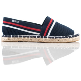 Espadrillas da donna Big Star HH274483 blu navy