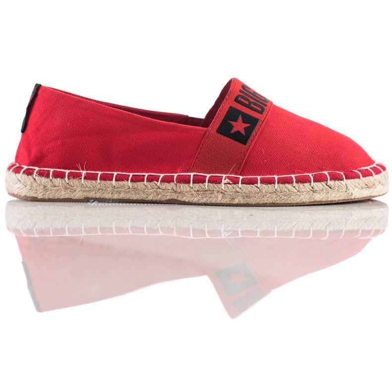 Espadrillas da donna Big Star HH274476 rosso