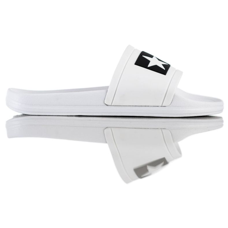 Pantofole da donna Big Star DD274A264 bianca